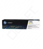 HP 130A Original LaserJet Toner Cartridge (CF351A) - Yellow