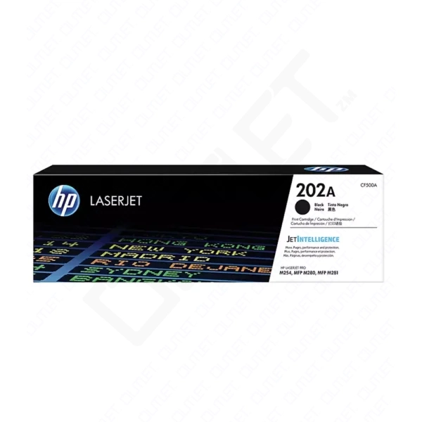HP 202A Original LaserJet Toner Cartridge CF501A - Black