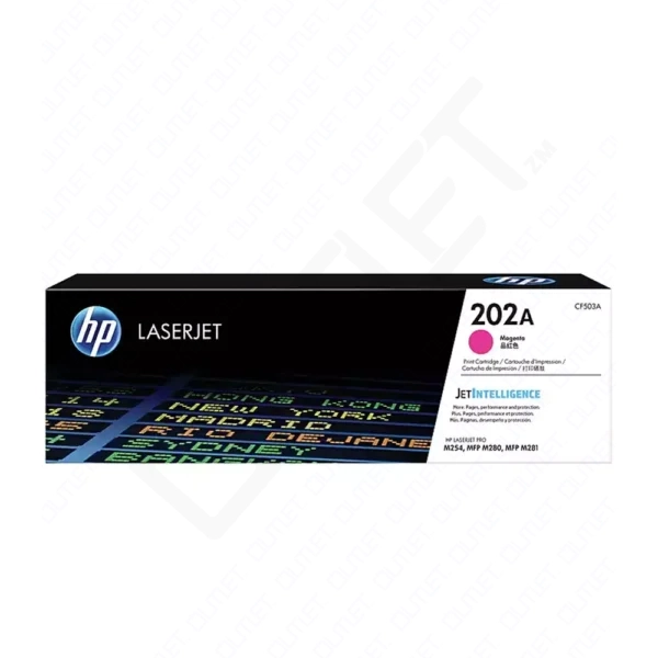 HP 202A Original LaserJet Toner Cartridge CF501A - Magenta