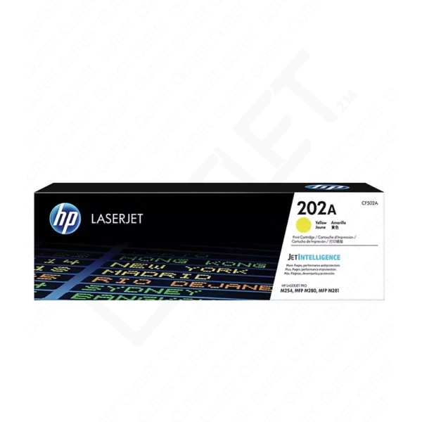HP 202A Original LaserJet Toner Cartridge CF501A - Yellow