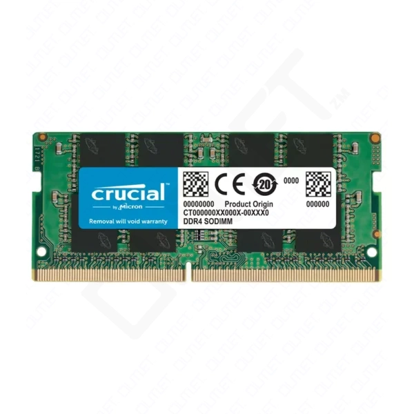 Crucial 8GB DDR4 PC4-3200 MHz SODIMM Laptop Memory
