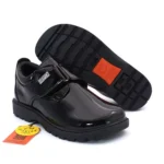FitKids Original P9B013 Black Patent Leather Boys Shoes