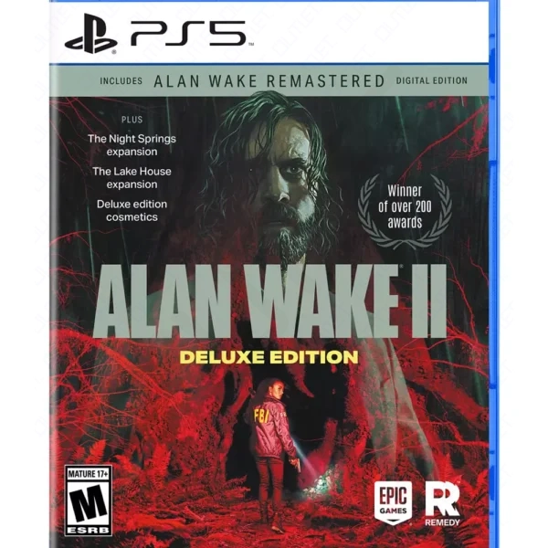 Alan Wake 2 Deluxe Edition PlayStation 5® Disc