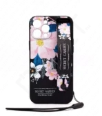 Monkii Elegant Secret Garden Floral iPhone Case with Hand Strap