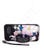 Monkii Elegant Secret Garden Floral iPhone Case with Hand Strap