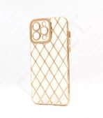 Monkii Diamond Lattice Luxe Geometry Textured iPhone Case