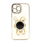 Monkii Electroplated Lunar Bunny Luxe iPhone Case