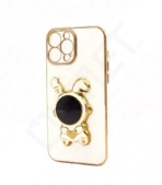 Monkii Electroplated Lunar Bunny Luxe iPhone Case