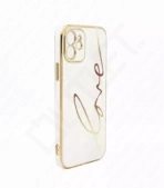 Monkii Classic Love Line Minimalist Glossy iPhone Case