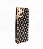 Monkii Diamond Lattice Luxe Geometry Textured iPhone Case