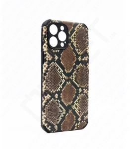 Monkii Faux Python Leather Pattern iPhone Case