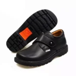 FitKids Original 15136 Black Genuine Leather Boys Shoes