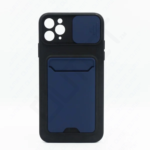 Monkii Matte Shock-Proof Armor Wallet iPhone Case