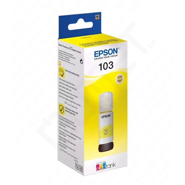 Epson 103 EcoTank Original 65ml Ink Bottle - Yellow
