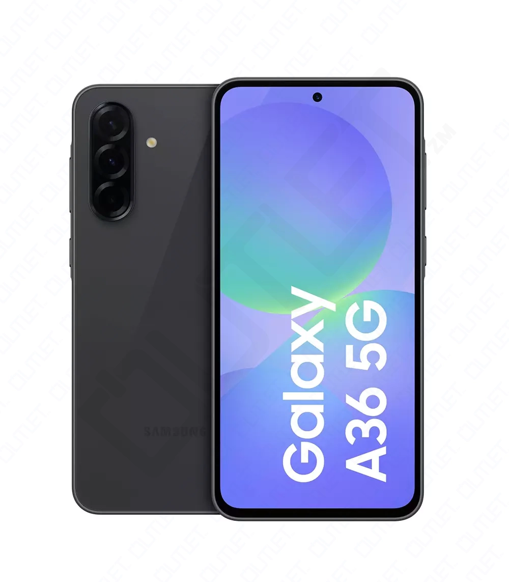 Samsung Galaxy A36 5G Dual-SIM Smartphone - 6.7" Display, 50MP Triple Camera, Factory Unlocked - Black