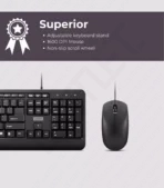 Lenovo 160 Keyboard & Mouse Wired Combo