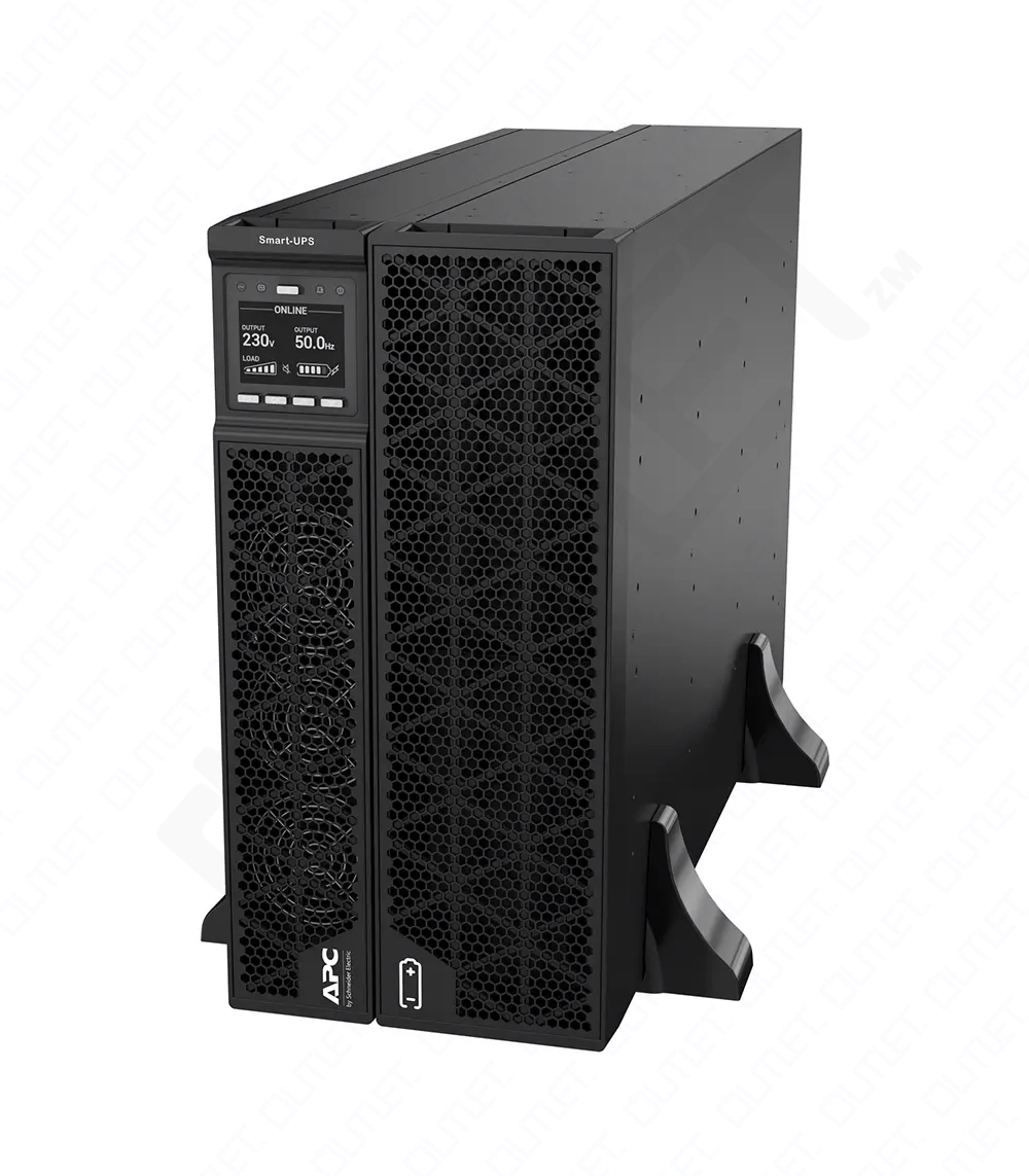 APC Smart-UPS On-Line, 8kVA/8kW, Rack/Tower, 230V, 2x IEC C13+1x IEC C19+Hard wire 3-wire (H+N+E) outlets, Network Card APC Smart-UPS On-Line, 8kVA/8kW, Rack/Tower, 230V, 2x IEC C13+1x IEC C19+Hard wire 3-wire (H+N+E) outlets, Network Card